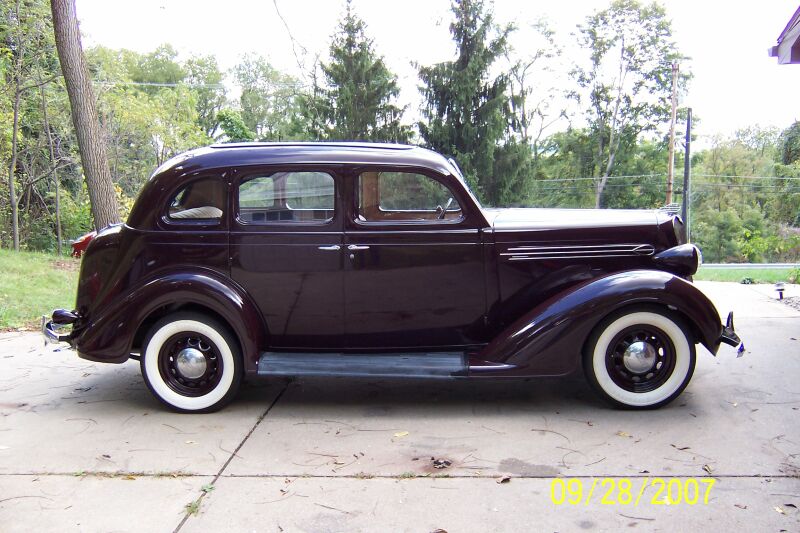 1936 Plymouth Sedan Joe My WC arrived just as I got home from work last 