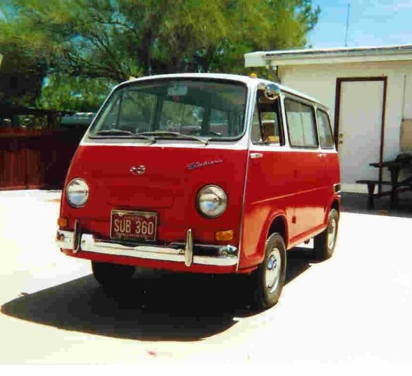 subaru 360 van